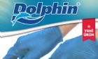 dolphin vinil pudrasız mavi eldiven